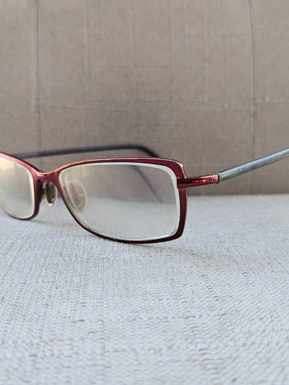 Vintage Nautica Women Eyeglasses Frame Red Tone Metal Eyewear N7102 Glasses - Picture 3 of 11